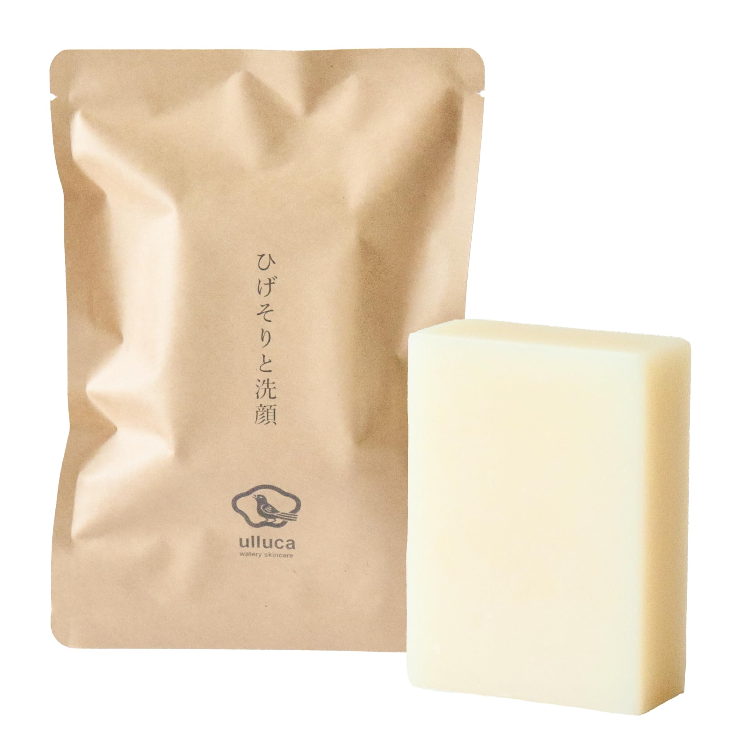 Amazon.co.jp: ulluca ひげそりと洗顔 1個 140g 約2ヶ月分