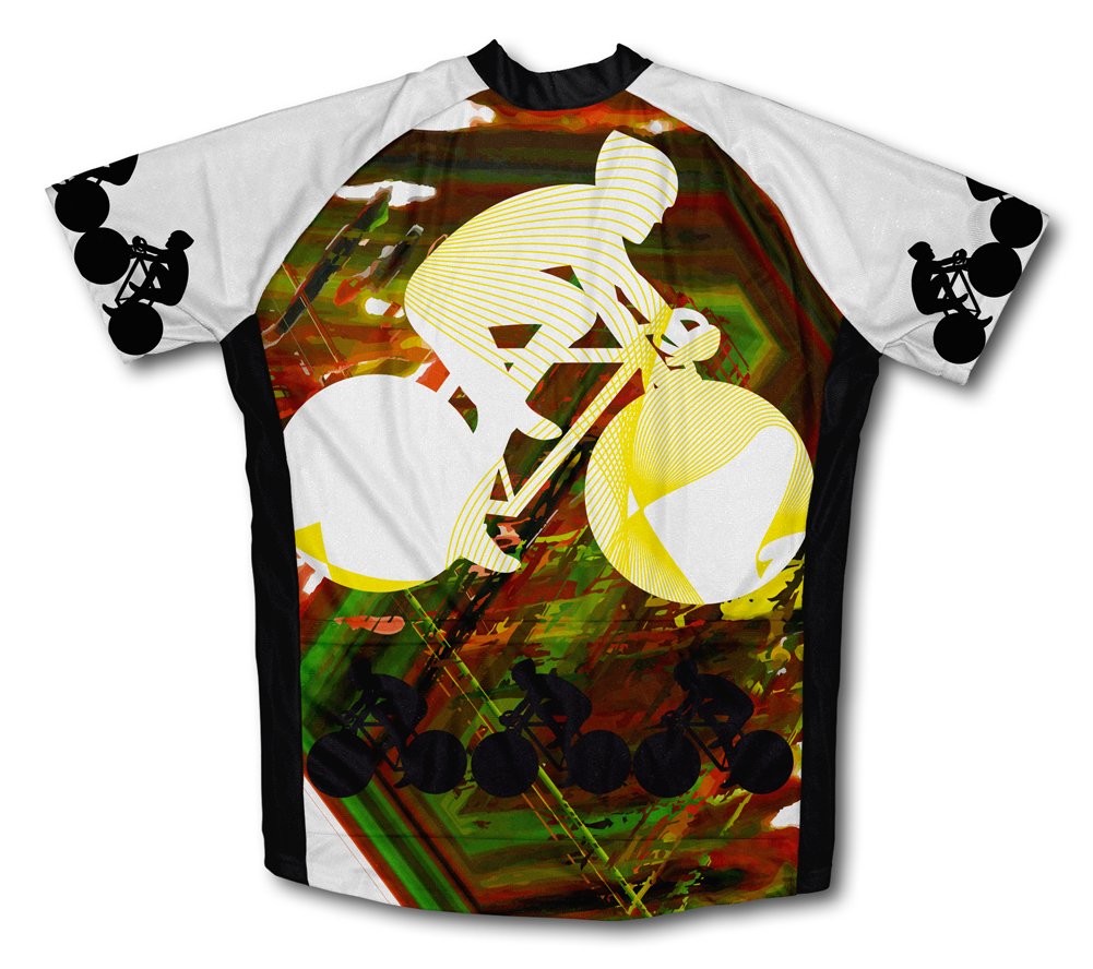 ScudoPro Biker Chaos Short Sleeve Cycling Jersey for Women - Size 3XL