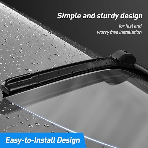 Miniatura 5 de YOKKIP Limpiaparabrisas de 26 pulgadas + 15 pulgadas + 11 pulgadas, repuesto para Chevrolet Sonic Aveo 2012-2017, Holden Barina 2011-2017,