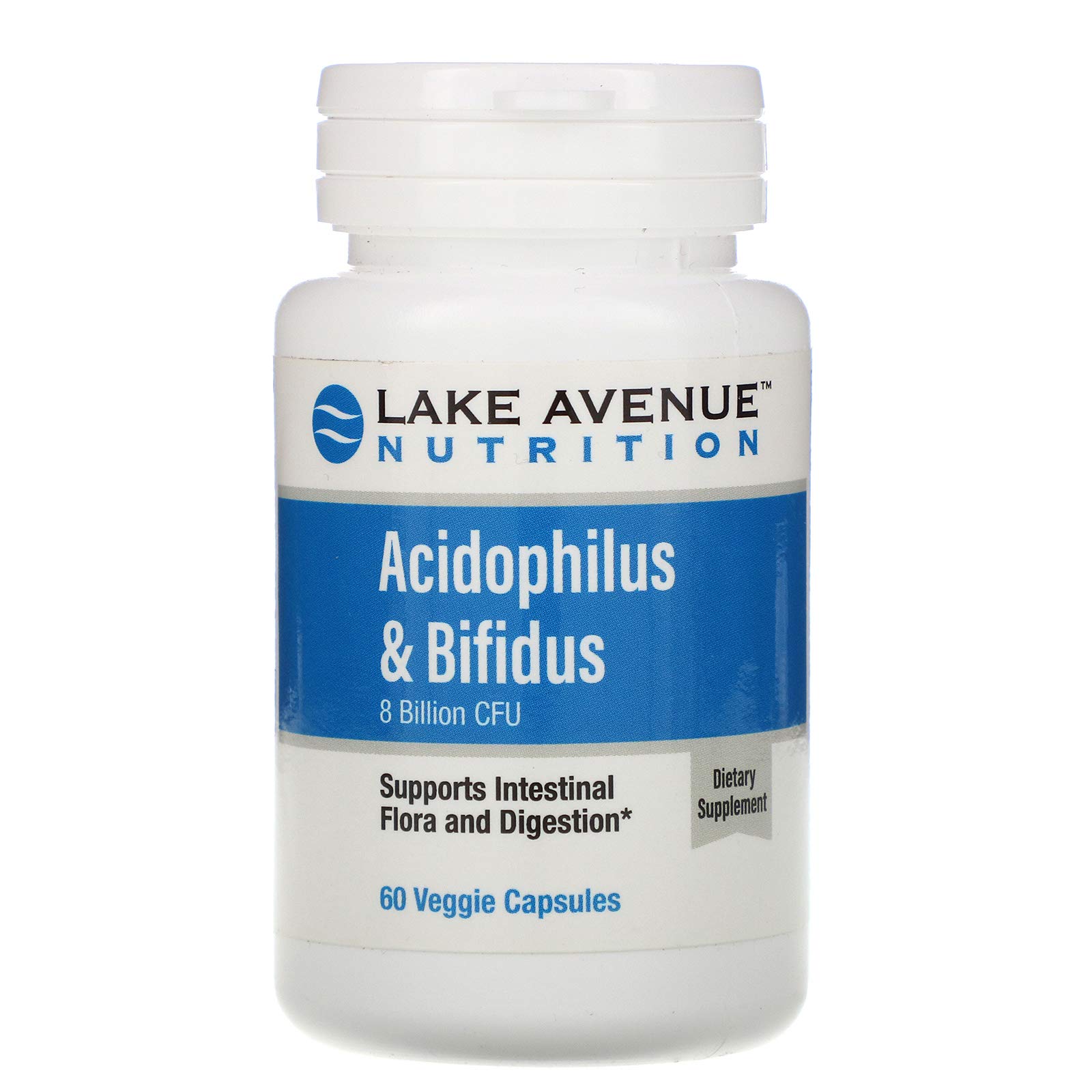 Buy Lake Avenuetion ophilus and Bifidus, Probiotic Blend, 8 Billion CFU ...