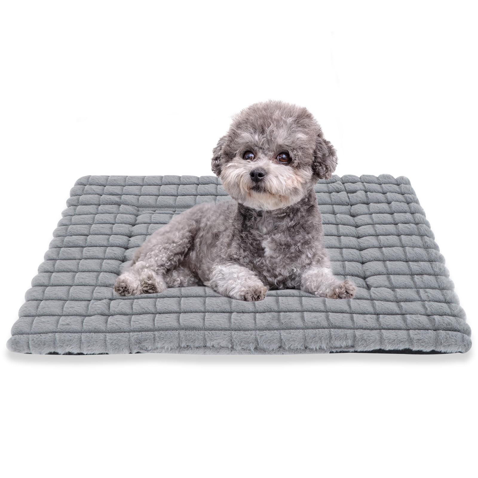 BVAGSS Flauschiges Orthopädisches Hundebett, Waschbar Hundem