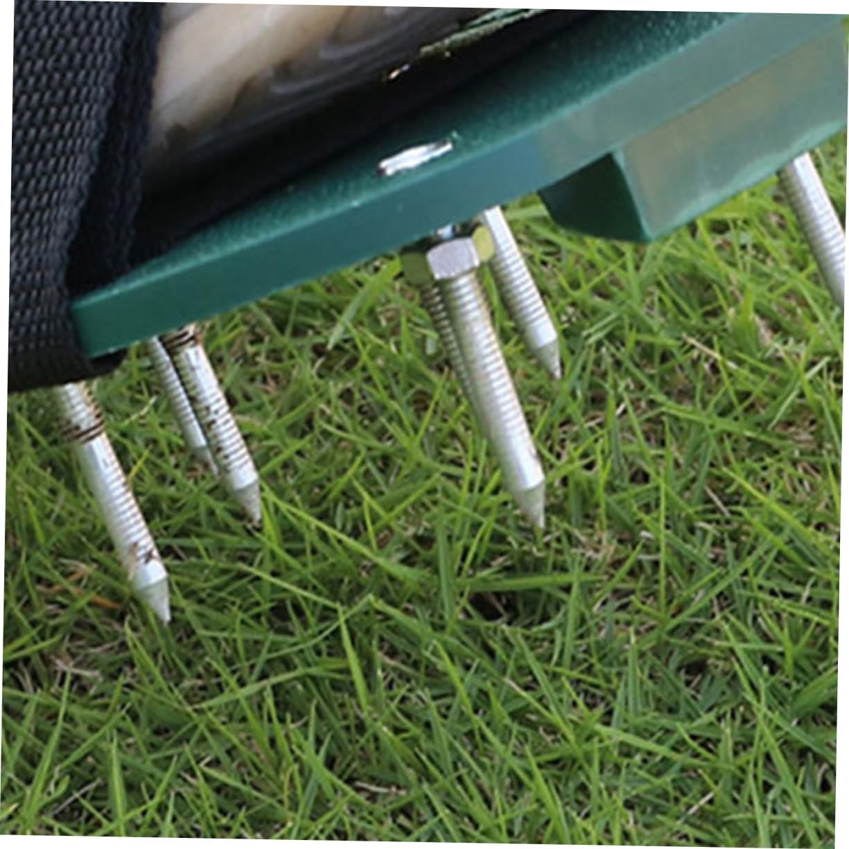 120pcs Aerator Shoes Heavy Duty Spikes for Lawn Aeration Soil Loosening and Garden Care Efficient Grass Aerator Tool for Compact Soil Lightweight and Portable Design