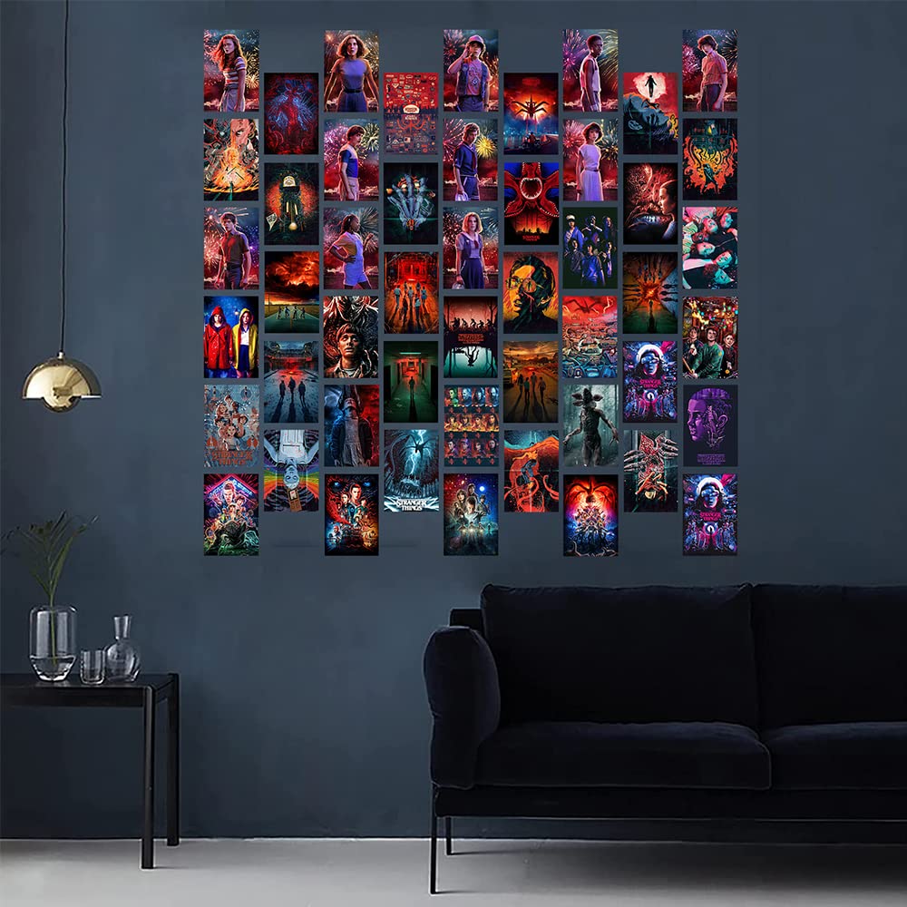 Amazon｜50枚 ストレンジャー・シングス ポスター ウォール