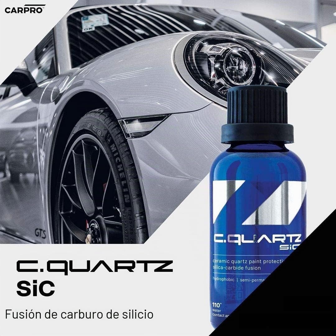 CarPro Cquartz SiC tratamiento ceramico coche con carburo de silicio - Formato 30 mL