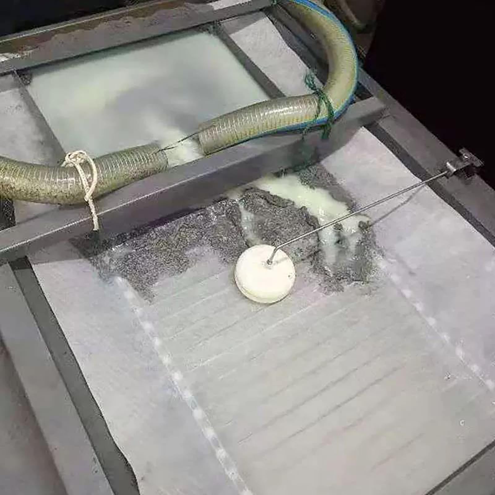 Papel de filtro para refrigerante, papel de filtro para fluido de corte, papel de filtro para máquinas herramienta, papel de filtro para rectificadoras, material de fibra mixta, tela(Size:0.8m x 100m)