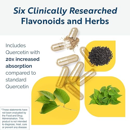 Miniatura 3 de Researched Nutritionals HistaQuel - Soporte de mastocitos - Apoya la producción normal de histamina y la respuesta del sistema inmunológico con