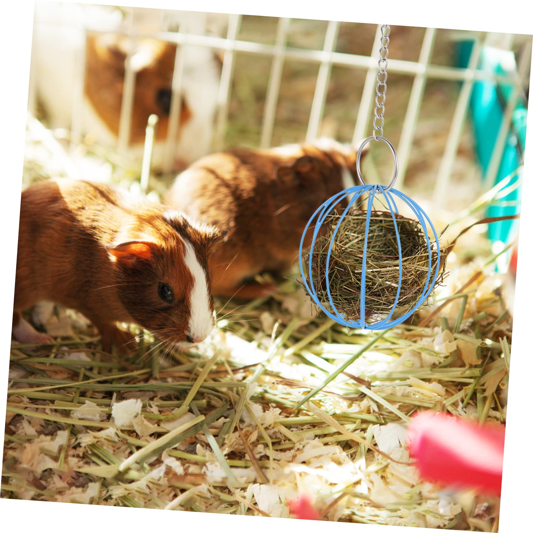 SUPVOX 10piezas Bolsa De Alimentación Colgante para Conejos y Roedores Feeder para Hámsters Chinchillas y para y Juguete Interactivo