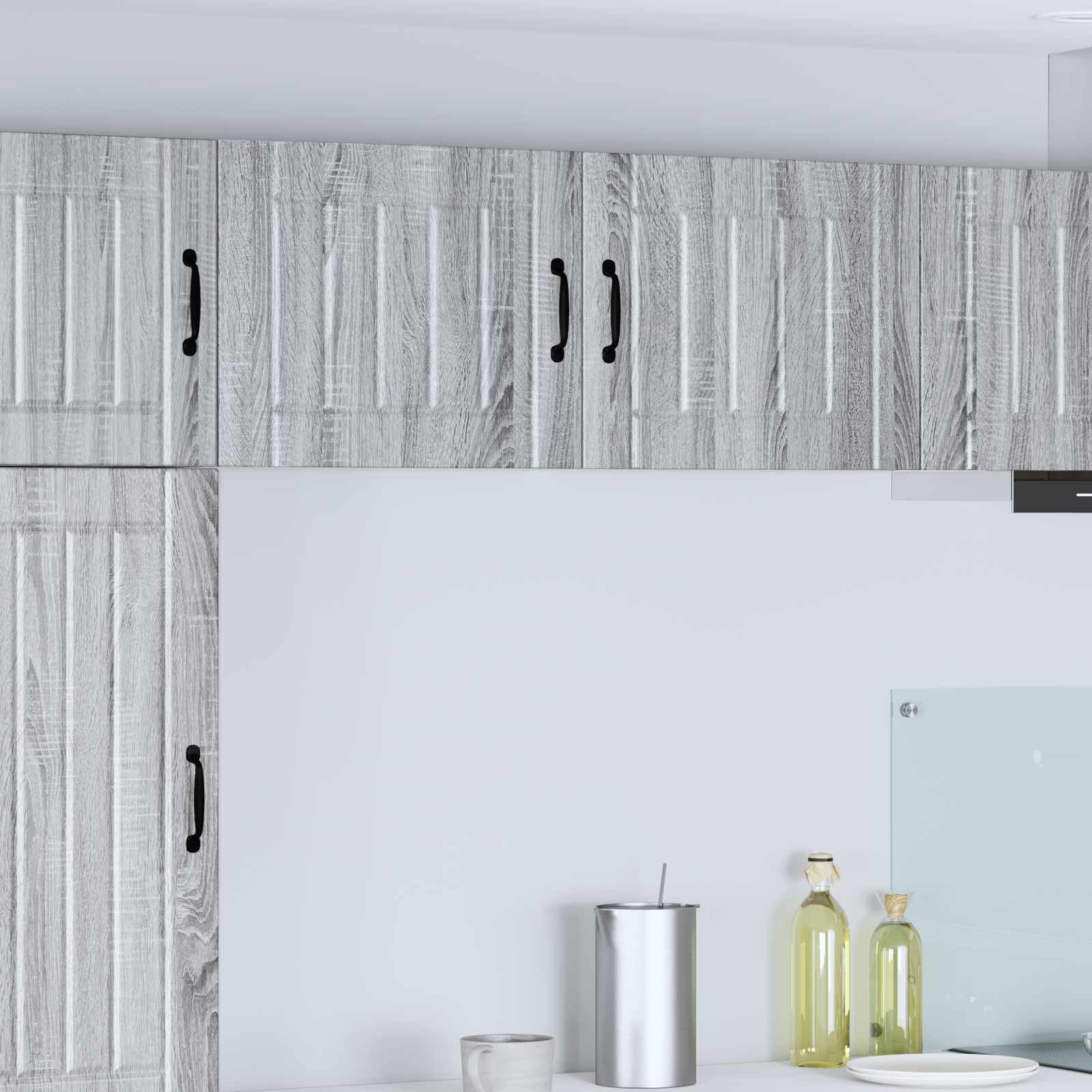 vidaXL Meuble Mural Lucca Sonoma Gris 50 x 31 x 40 cm