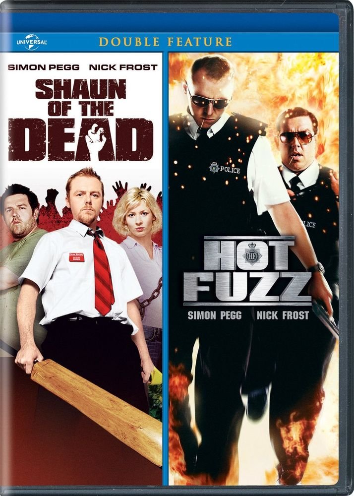 Shaun of the Dead y Hot Fuzz pack de 2 DVD importación del Reino Unido para coleccionistas