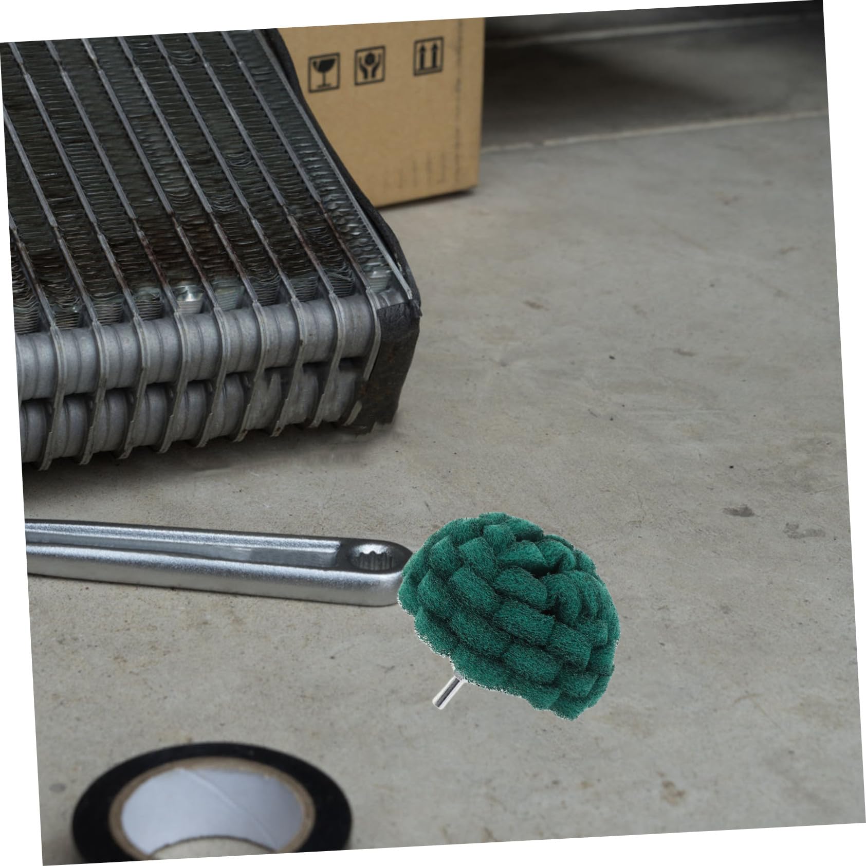 Mushroom Schleifpilz Schleifmopp 6 Stück Metall für Glas und Aluminium
