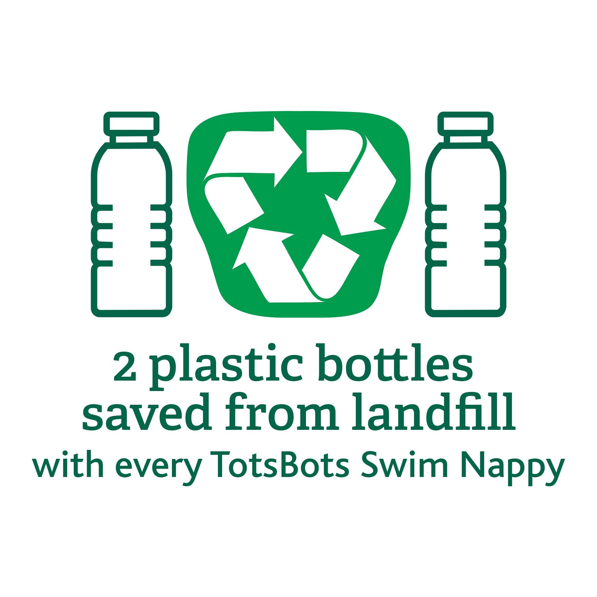 TotsBots Wiederverwendbare Baby-Schwimmwindel, schöne Schwimmwindeln, Größen für Neugeborene bis Kleinkinder, schwimmbadsicher (Hit The Hut, Größe 1, 4,5–9 kg)