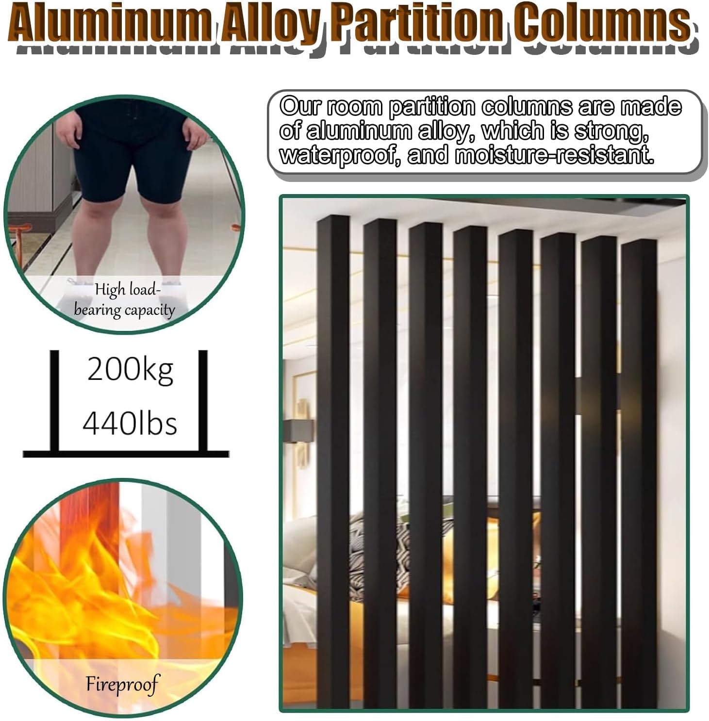 アルミ パーテーション」の人気商品一覧 | 安い商品を通販サイトから探す - 価格.com アルミ製プライバシースクリーンコラムグリル、調節可能なアルミ製壁仕切りポスト、間仕切りポスト、リビングルーム/ポーチ用(2 stic