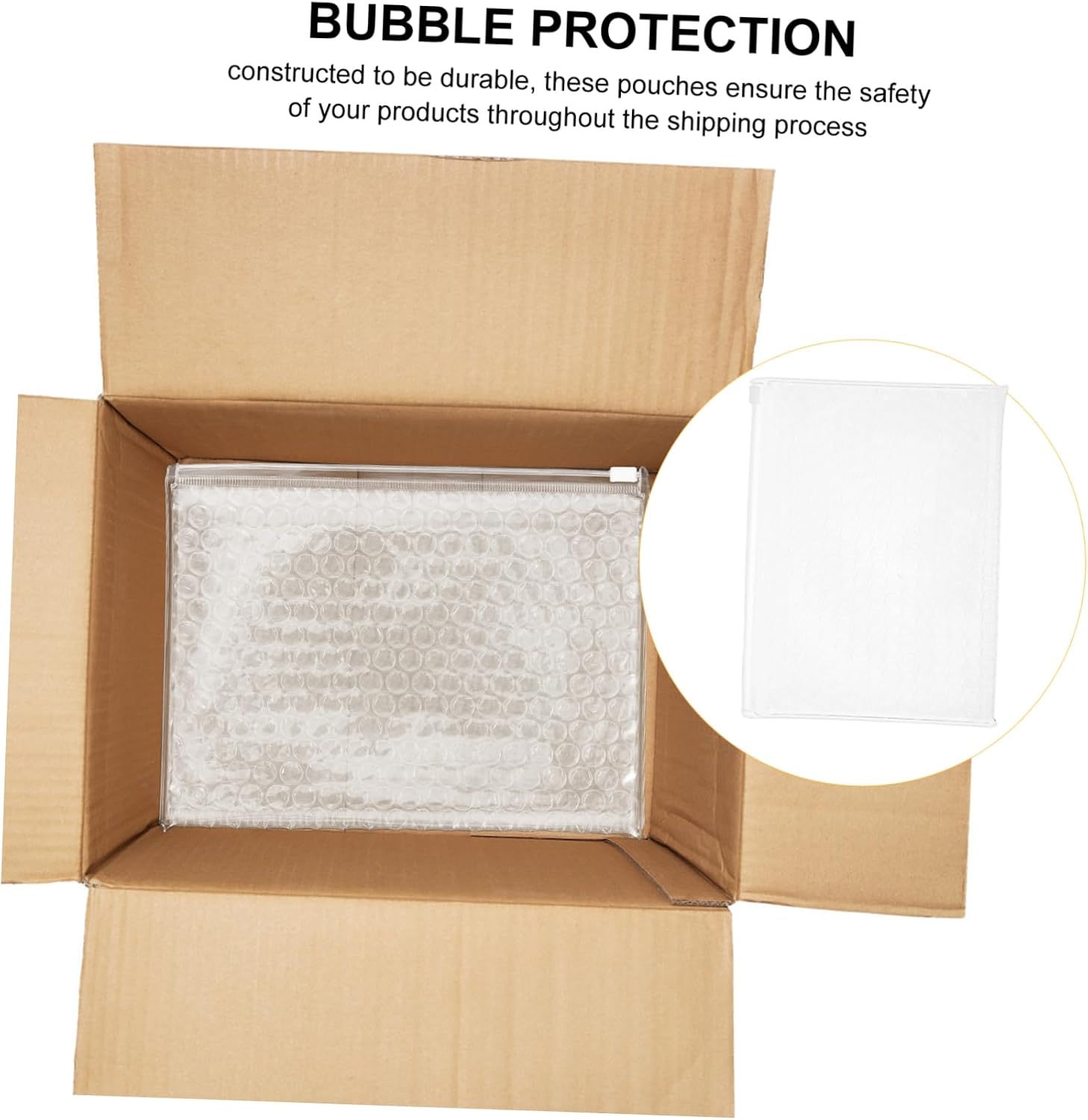 Pouches 10pcs Large Bubble Mailers Self-seal 8.5 x 11.5 Inches for Shipping