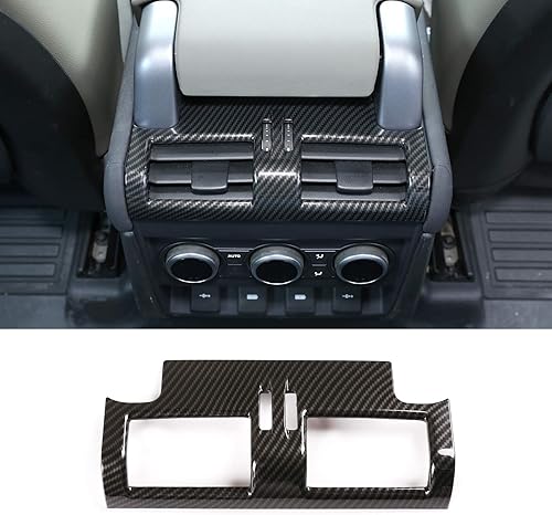 CHEYA Cubierta de marco de ventilación de aire acondicionado para interior de automóvil ABS para Land Rover Defender 90 110 130 2020-2021 Accesorios