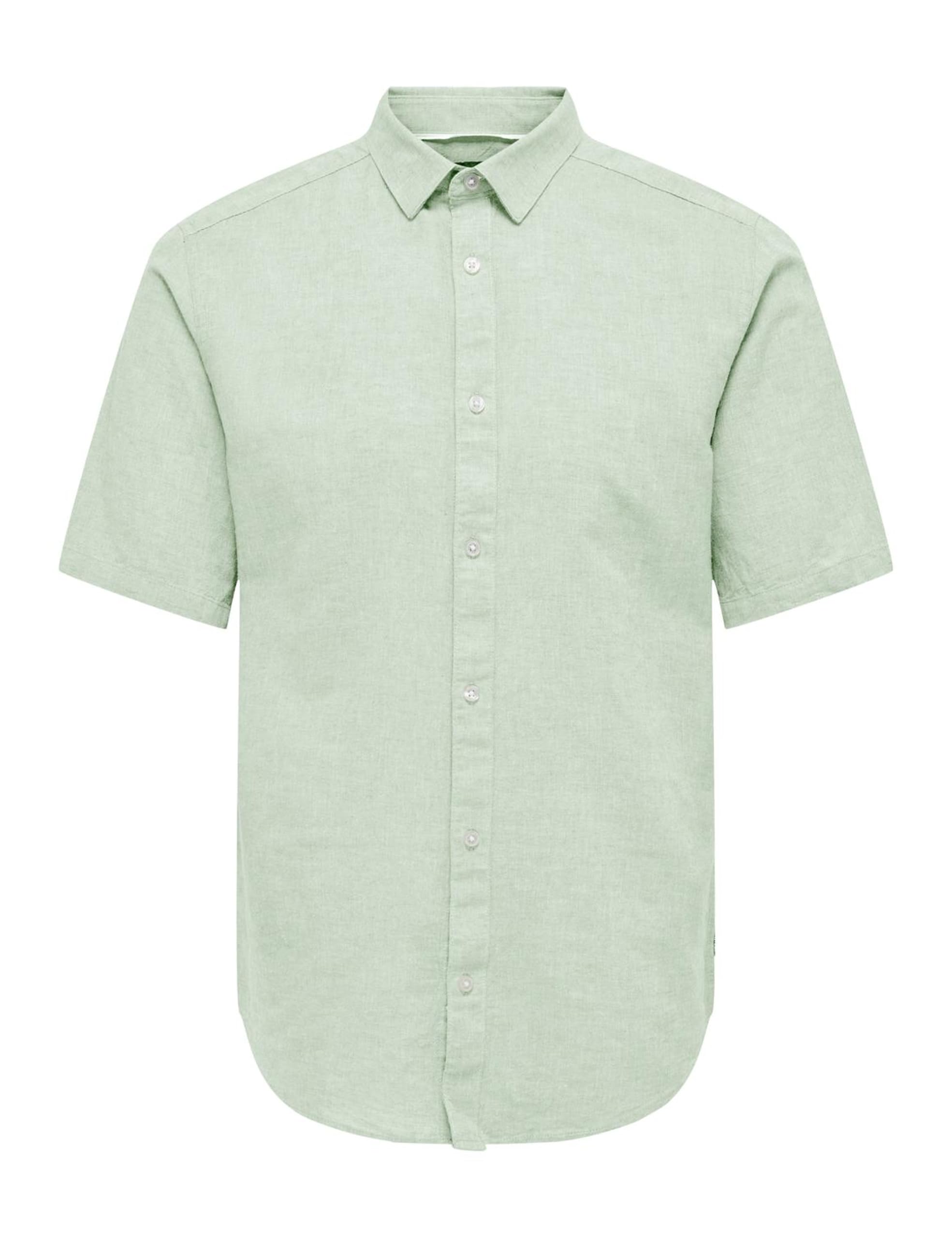 Only & Sons Male Hemd ONSCAIDEN Leinen Hemd | Shirt