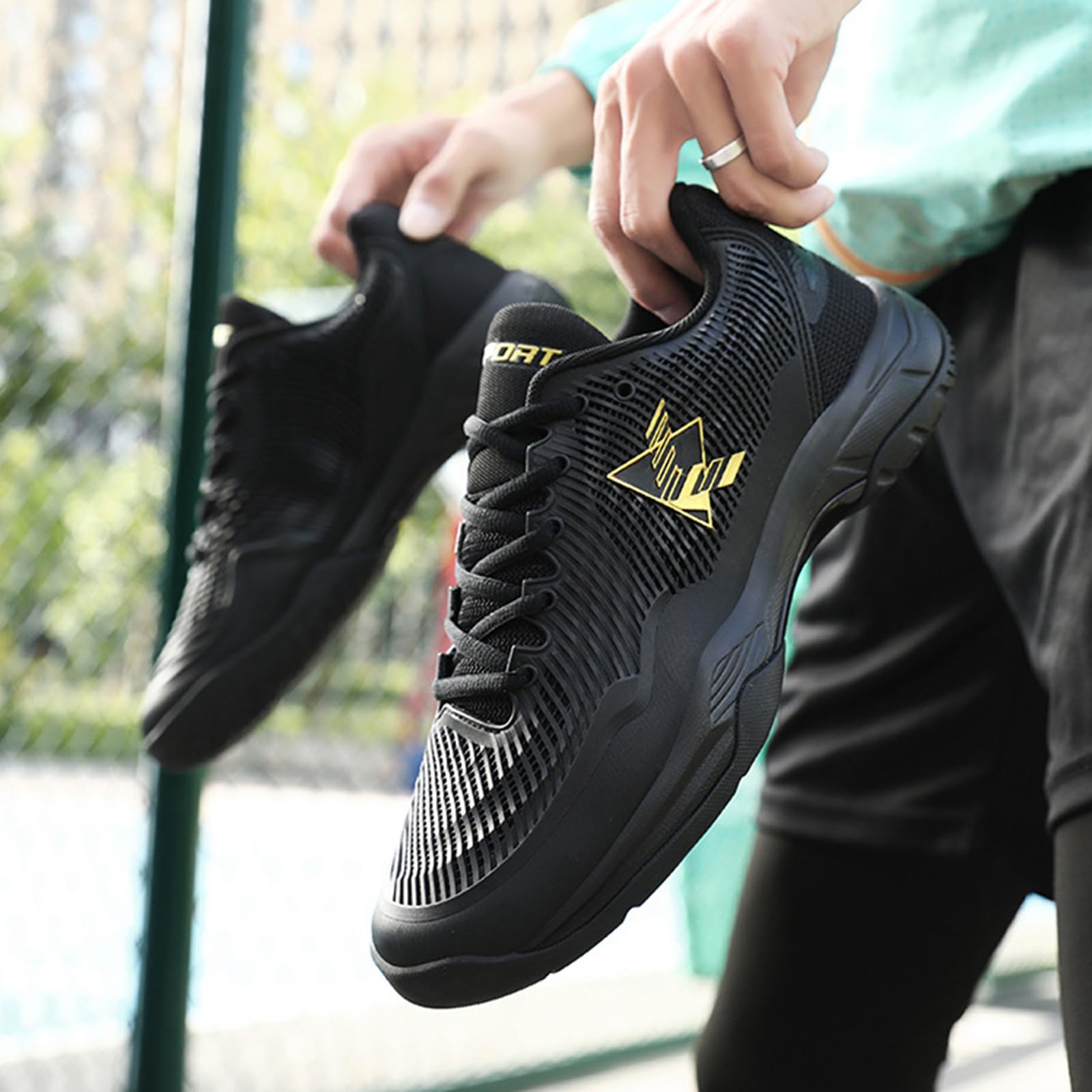 Zapatillas de Pickleball para Hombre, Tenis, ráquetbol, ​​Squash, para Interior y Exterior, bádminton, cómodas, Ligeras, Entrenamiento en cancha Voleibol