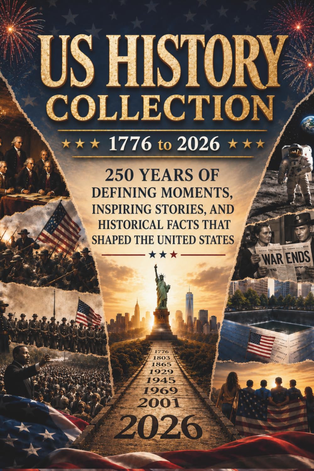 US History Collection: 1776 to 2026: 250 Years of Defining Moments, Inspiring Stories, and Historical Facts That Shaped the United States