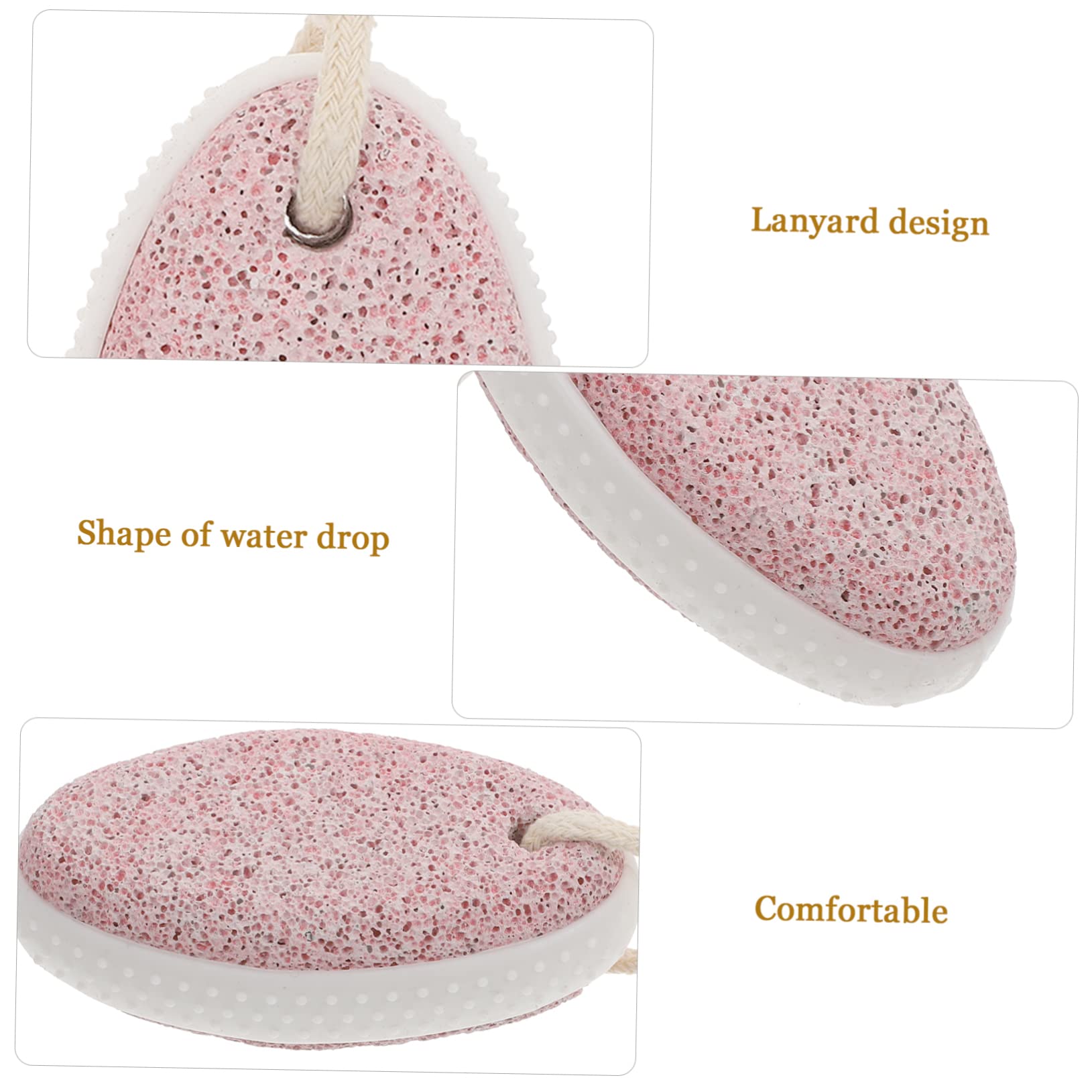 FRCOLOR 6pezzi Pietre Rimuovi Morta Pumice Per Pedicure Strumenti Di Dei Piedi Impermeabili e Lavabili Esfoliante Doppia Faccia Per Problemi Ai Piedi