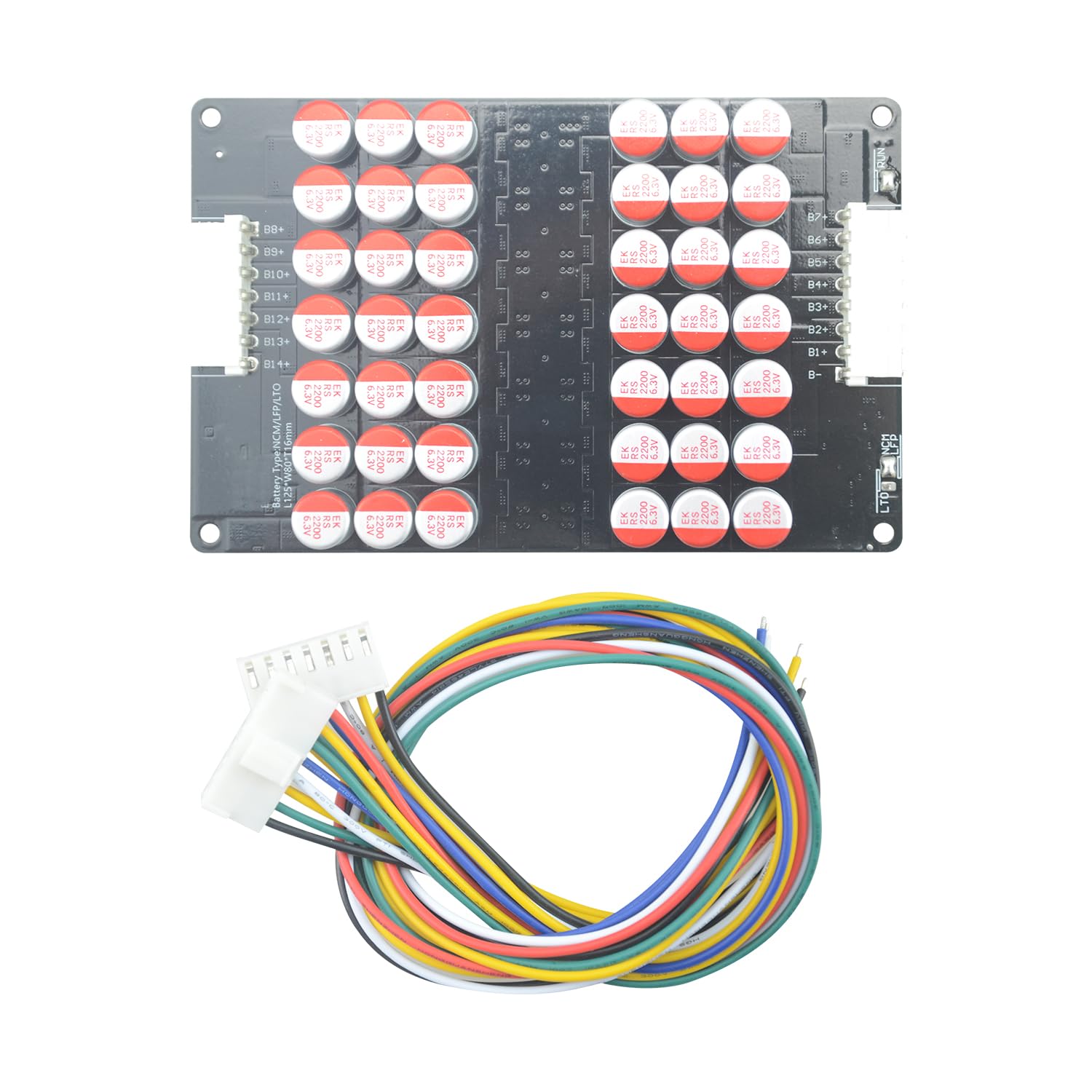 5,5 A 9S-14S Smart Active Balancer Equalizer 5 mV Precision | kompatybilny z Li-ion/NCM/LiFePO4