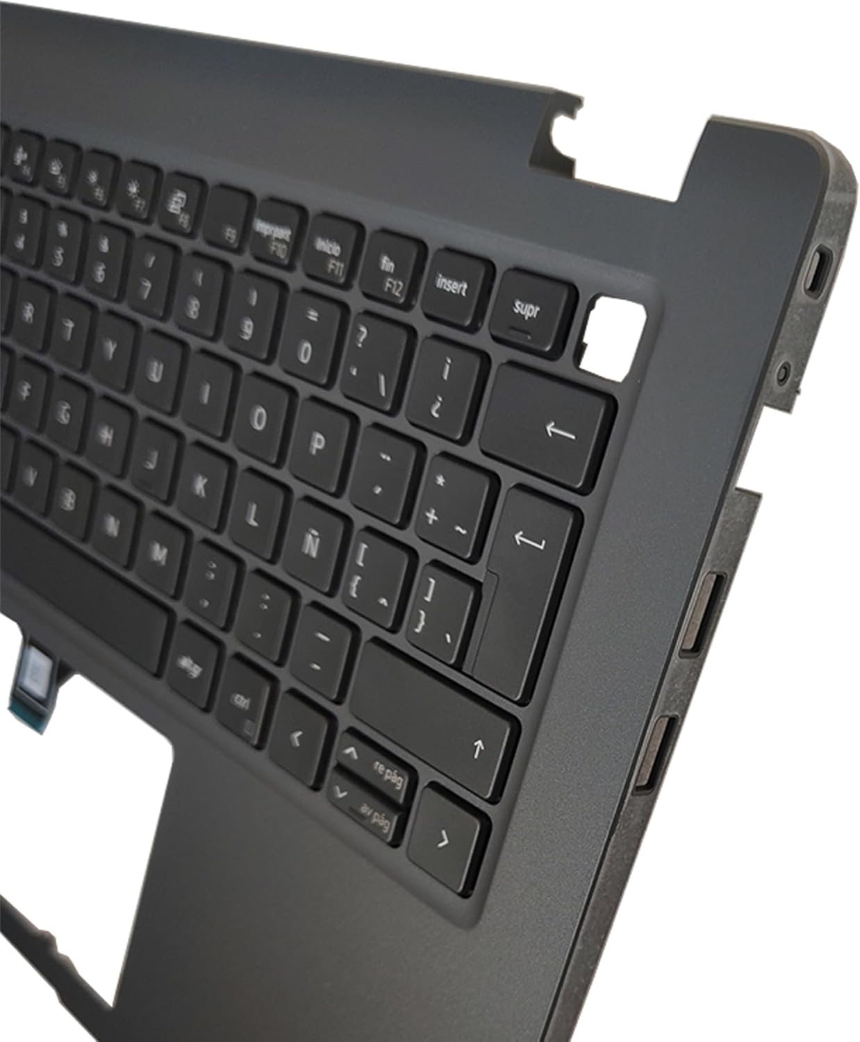 Replacement Upper Case Palmrest for Dell Latitude 3440 E3440 Series Laptop US/Spanish Latin Keyboard (US Backlit)