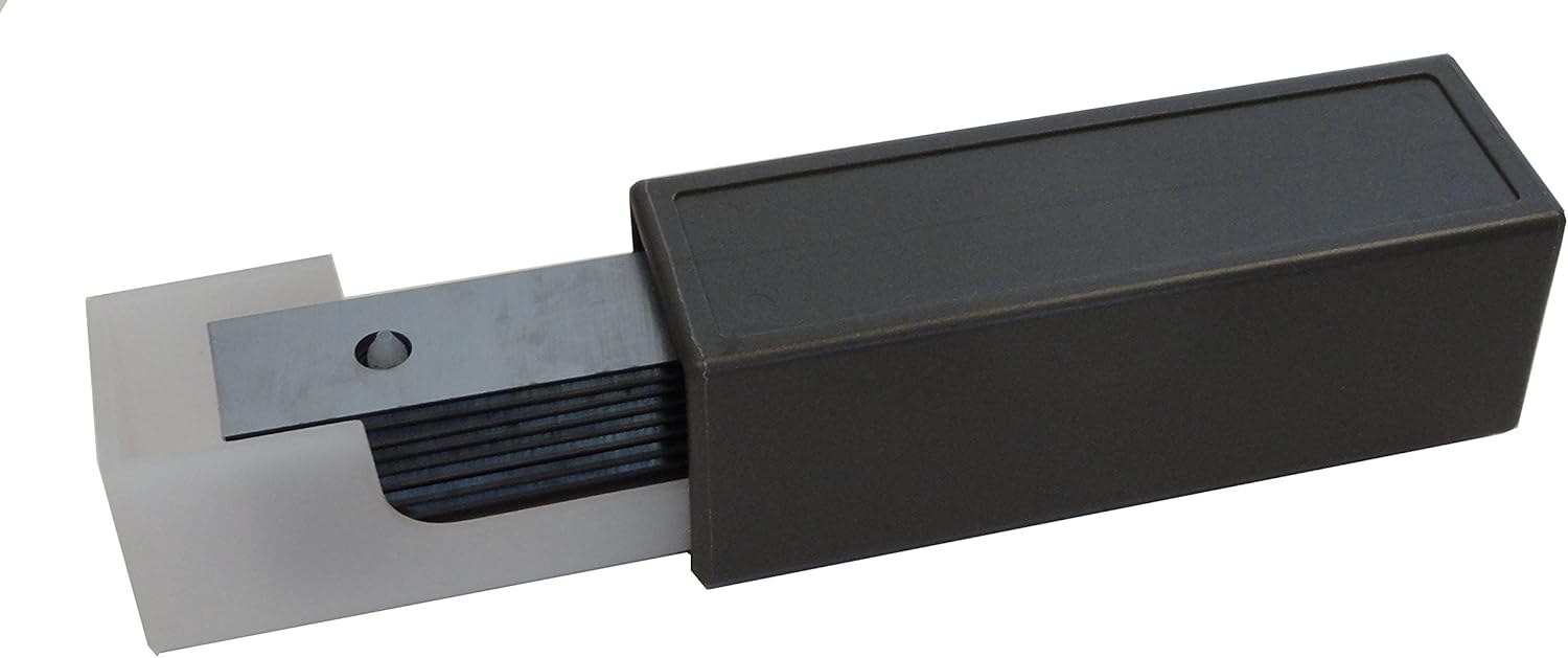 Warner 2-3/8" Carbide 100X Double Edge Scraper Blades, 10-Pack, 816