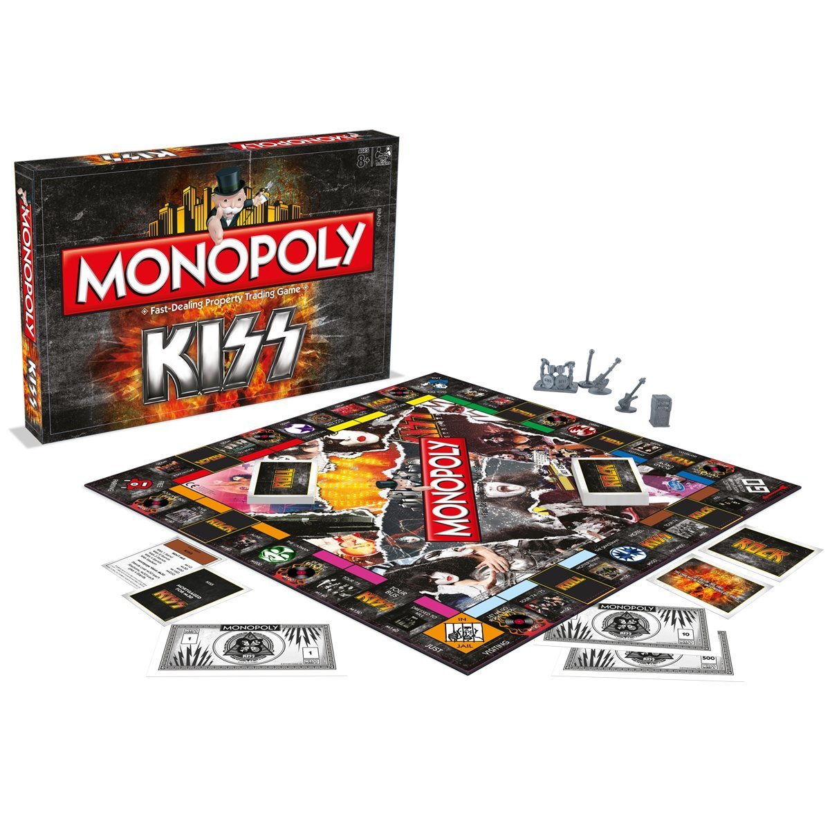 KISS Monopoly Board Game : Amazon.com.au: Toys & Games