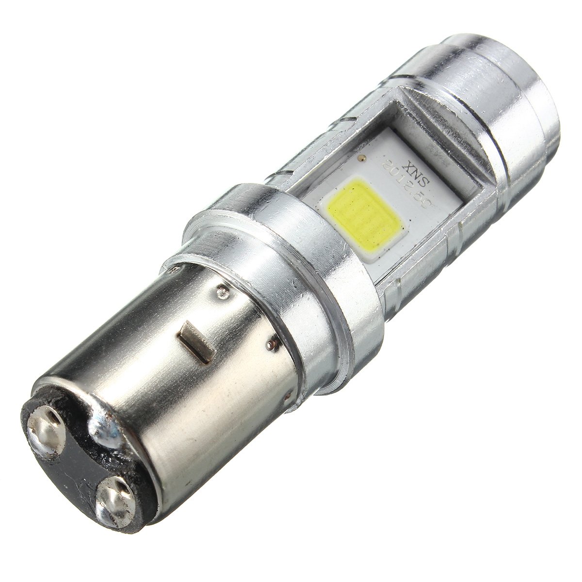 Ampoule De Phare D'Épi De Ba20D 6000K 10W LED 1000Lm pour Le Scooter De Vélo De Moteur