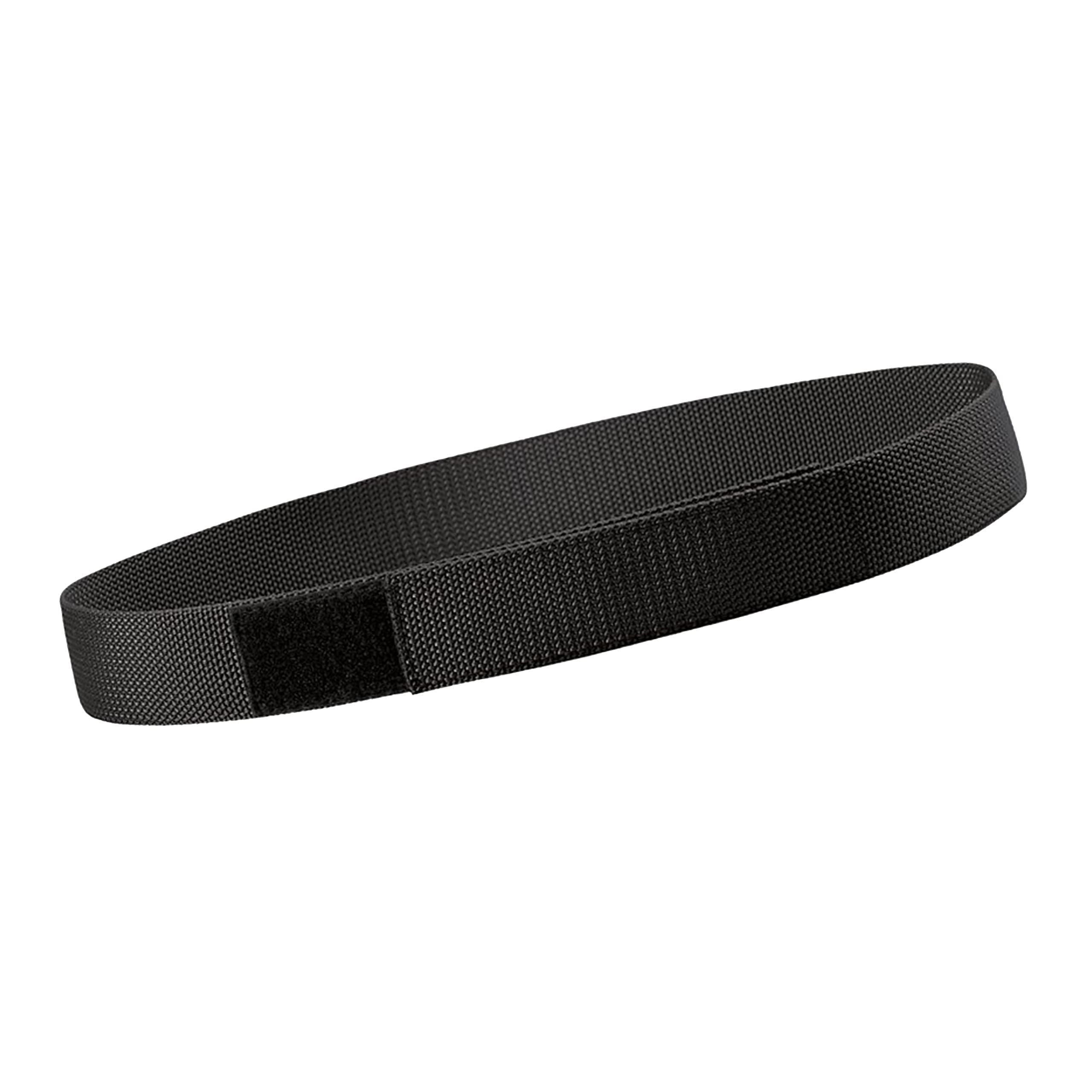 ALGI Cintura in nastro poly H 4 cm con chiusura a strappo Nero