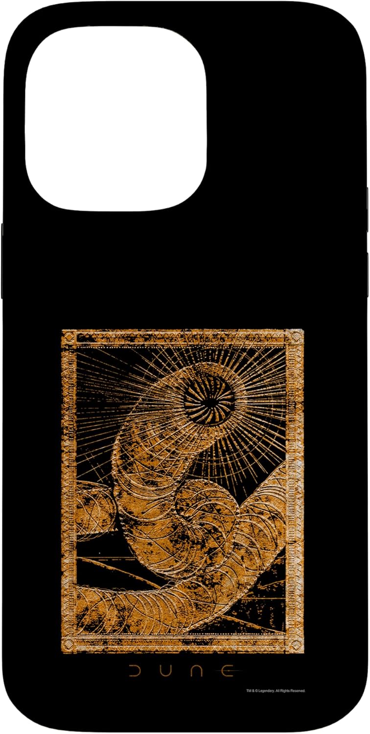 Dune - Golden Sandworm Case for iPhone 11