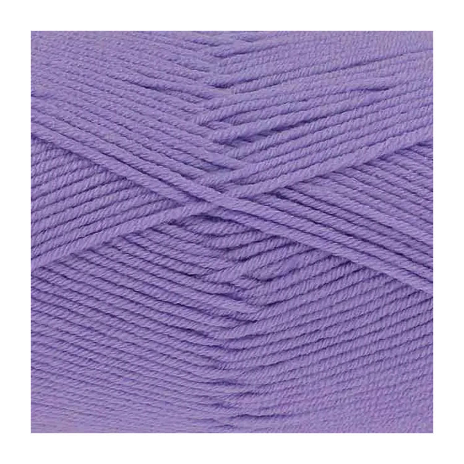 King Cole Cherished DK Yarn - 100g Ball - 100% Anti-Pilling Acrylic Double Knitting Wool - Super Soft Yarn for Baby Garments, Blankets, and Clothes (3545 Larkspur)