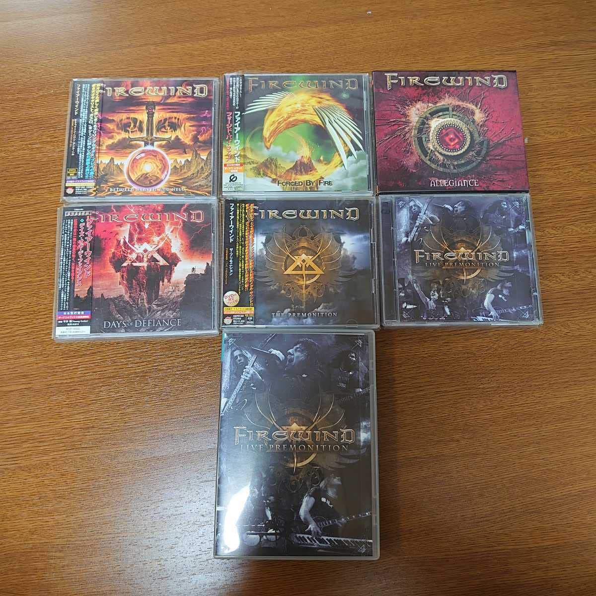 Amazon.co.jp: 【CD+DVD】FIREWIND ファイヤーウインド 7作品セット 