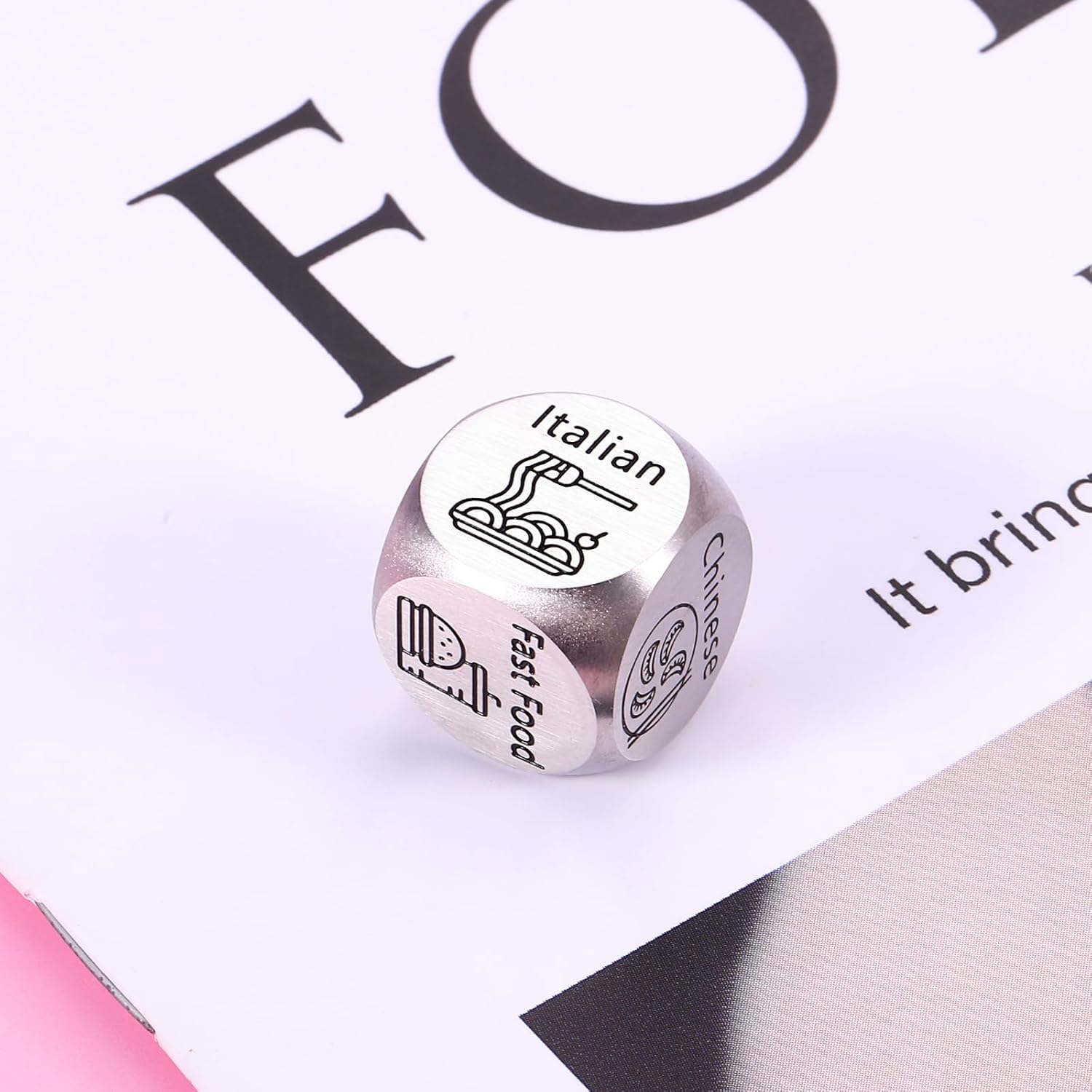 XPENMULBOJA Mothers Day Wife Gift ideas - Food Dice Couples Gifts for Boyfriend Girlfriend, Funny Date Night Gifts for Valentine