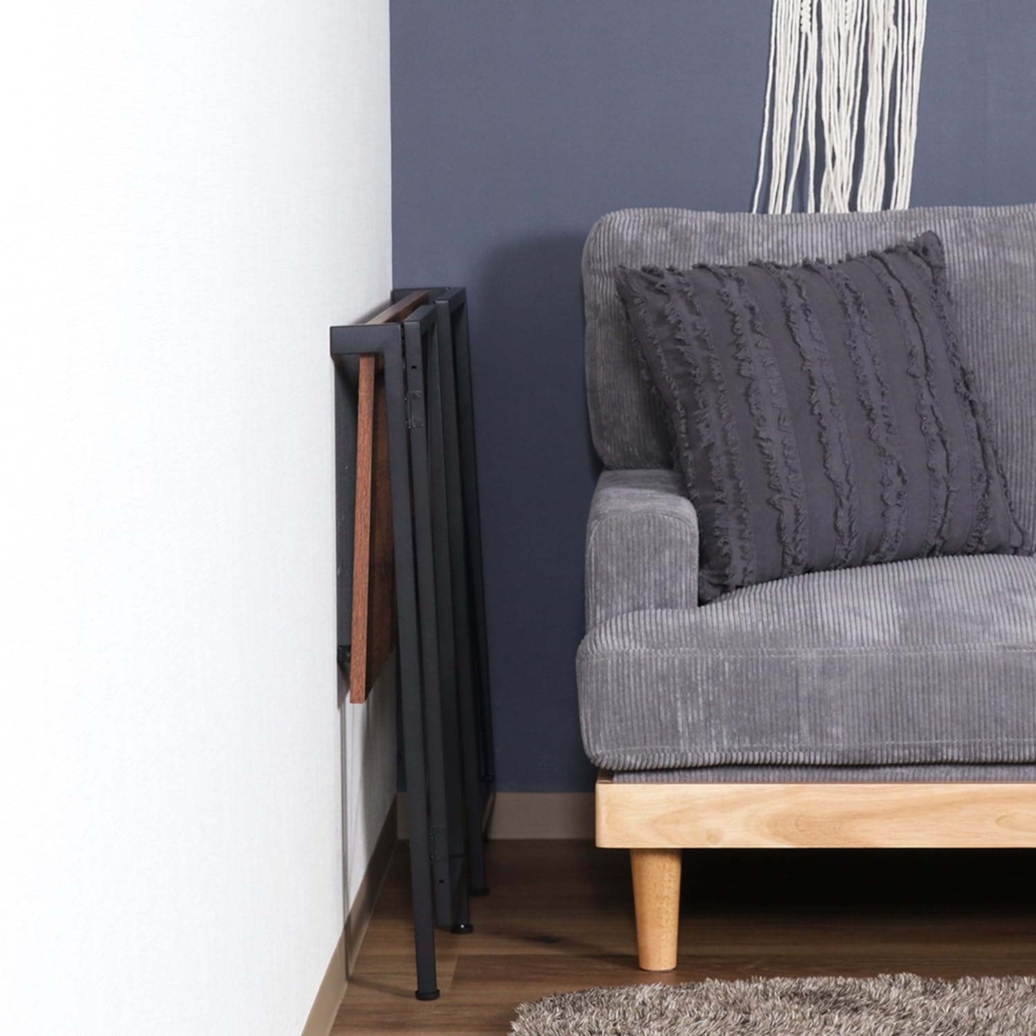 Amazon.co.jp: 不二貿易 折りたたみ デスク 机 幅90×奥行41×高さ72cm