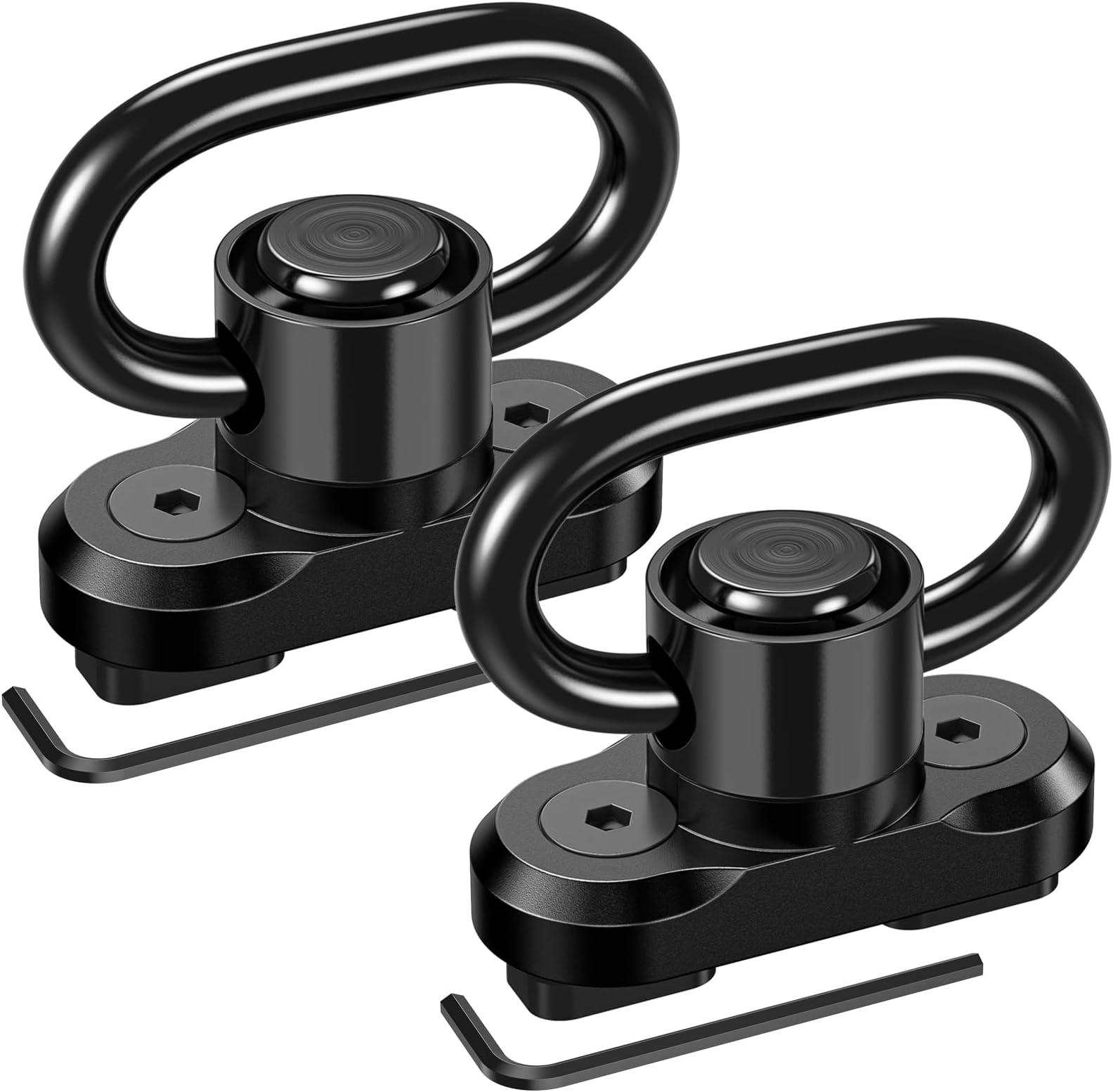 CVLIFE Sling Swivel Mount 1.25" Traditional Sling Mount for Two Point Sling