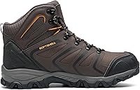 Vista 3 de NORTIV 8 - Botas de senderismo para hombre, impermeables, ligeras, para exteriores, mochileros, senderismo