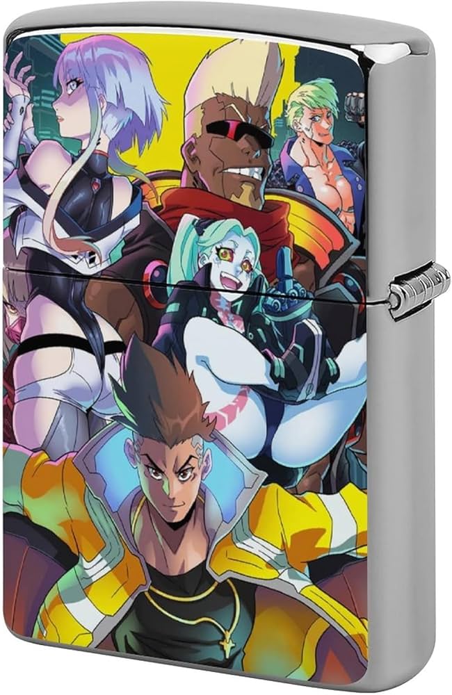 Amazon.co.jp: ジッポライター 外側ケース サイバーパンク エッジ