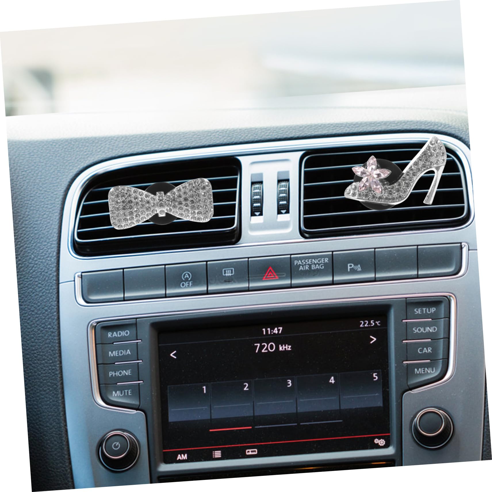 Gatuida 16pièces Clips Air Aromathérapie pour Voiture Accessoires Intérieurs Esthétiques Forme De Haut Décorations Élégantes pour Diffuseur De Parfum