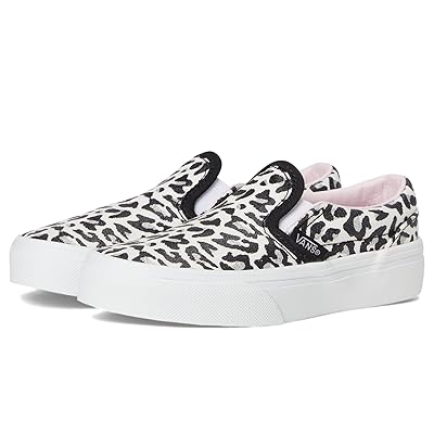 Vans Kids Classic Slip On (Little Kid) Kids Shoes Leopard Glitter Pastel Pink