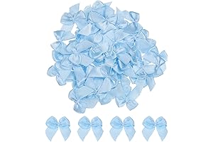 MECCANIXITY 100 Pcs Mini Bows, Perfect for DIY Projects