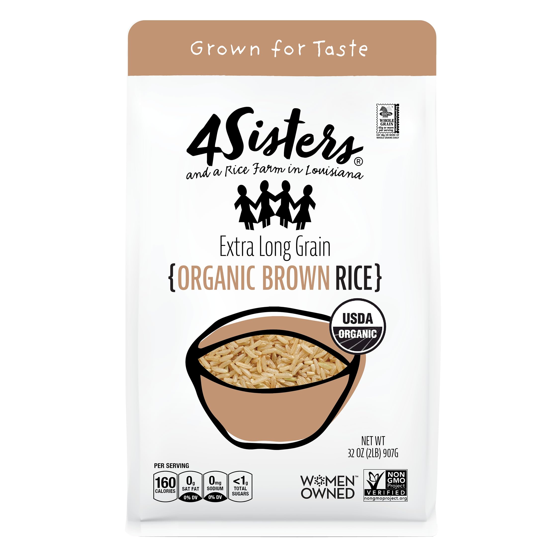 4Sisters Organic Long Grain Brown Rice