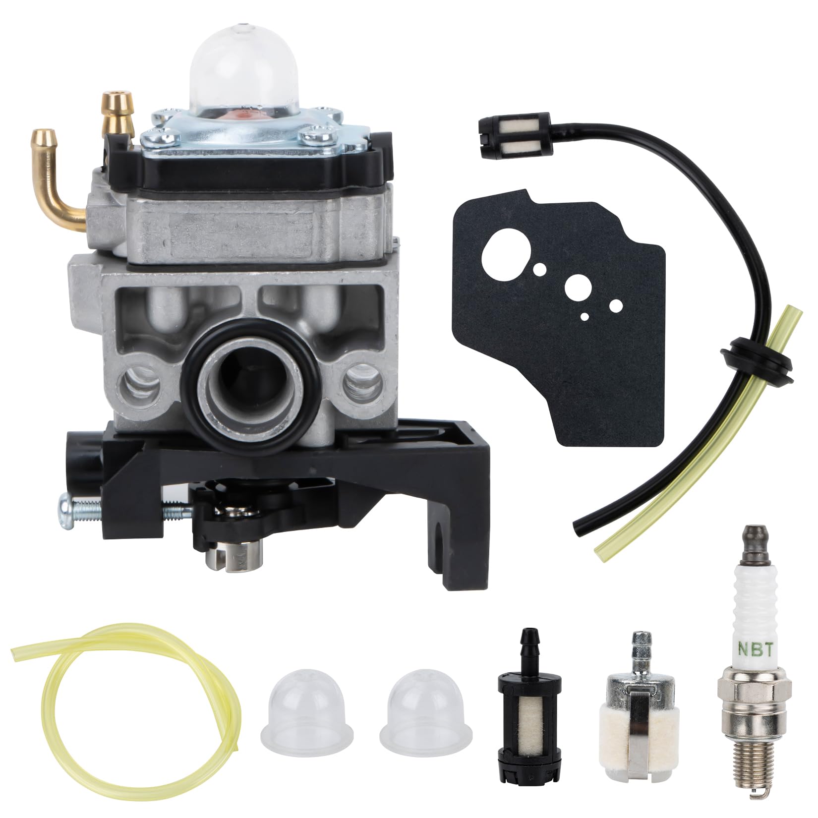 PSLER Carburetor Kit for Honda GX25 GX35 FG110 HHT25 HHT35, Engine Replacement Parts Kit 9 in 1 for 16100-Z0Z-034, 16100-Z0Z-815,16100-Z0H-825, 16100-Z0H-053,WYB-16C