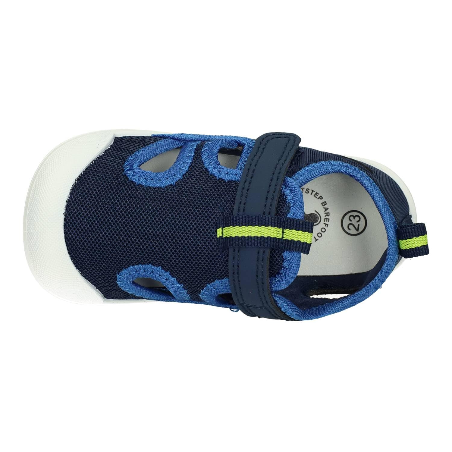 DEMAX 1-K871A Calzado Barefoot Tipo cangrejera Infantil, Textil, Puntera Reforzada, Plantilla cambiable, Ligero y cómodo, Verano NIÑO Sandalias
