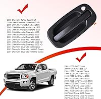 Vista 4 de FAERSI Manija de puerta exterior delantera del lado del pasajero para 1999-2007 Chevy Silverado Tahoe Suburban Avalanche GMC Sierra Yukon Denali