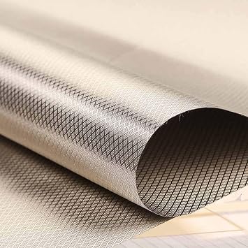 Faraday Cloth EMP Proof for Generators Long Faraday Cloth Military Grade EMP Protection for Cars EMF Blocking Paint EMF Blocker for Cell Phone,silver-3x1.1m