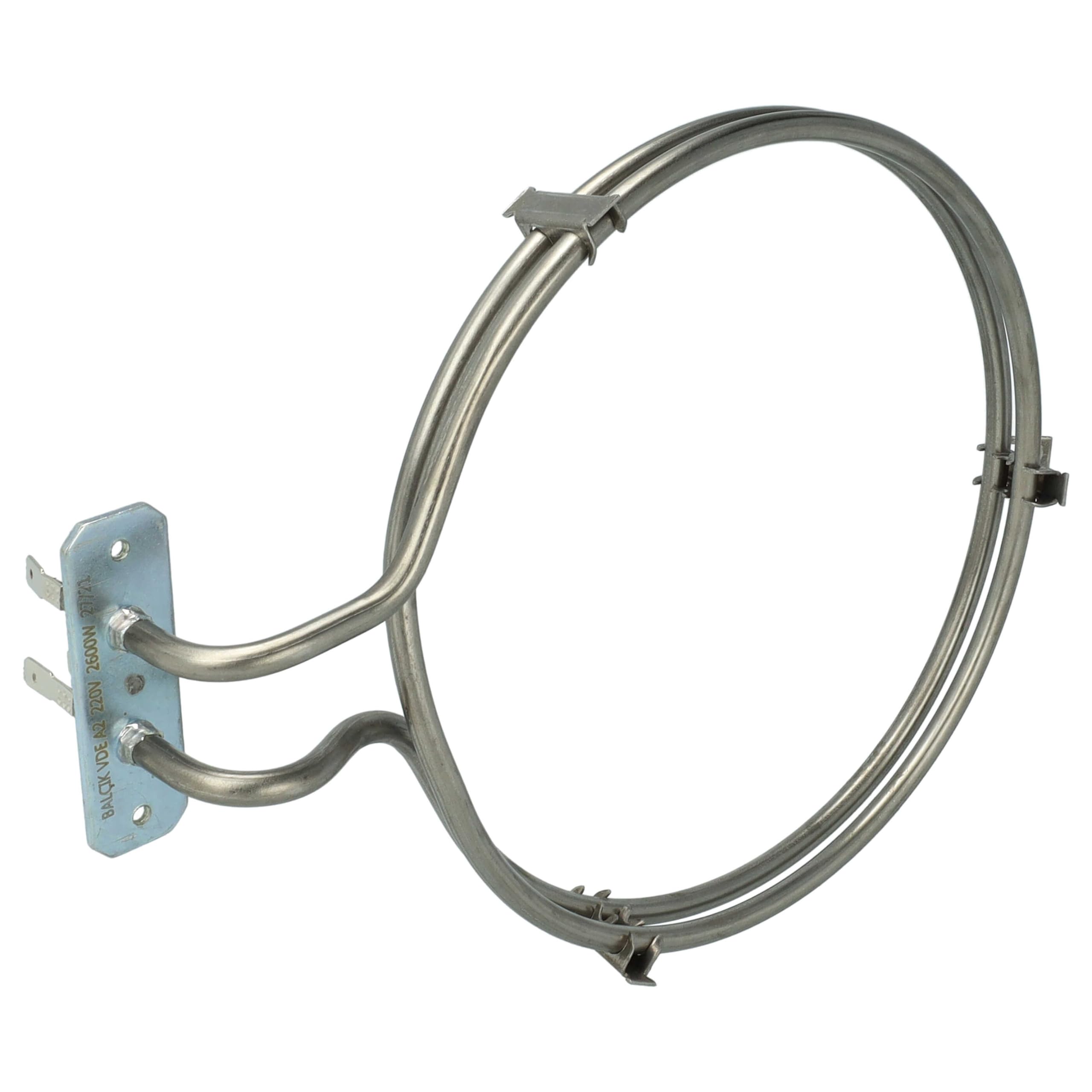 Resistenza Circolare Ariston Indesit Resistenza Circolare Forno Ventilato 2400W - Ricambio Per Ariston E Indesit, Codici C00105319, C00023884 Frigorifero Incasso Ariston - Foto 5