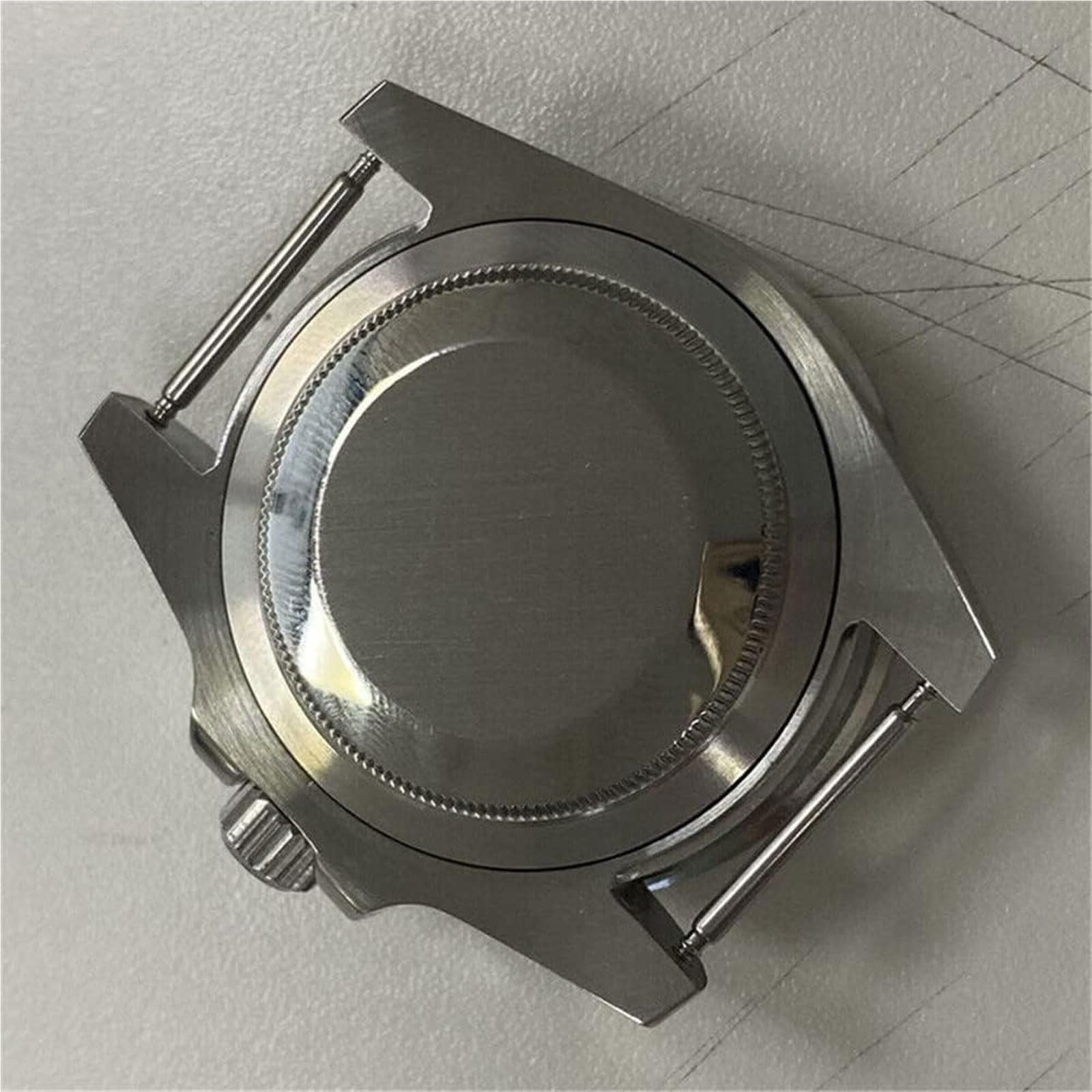 Uhrengehäuse aus 316L Edelstahl, 40 mm, Ersatzwerk-Zubehör für NH35/NH36 Automatik-Uhrwerk, Reparaturwerkzeuge und Kits