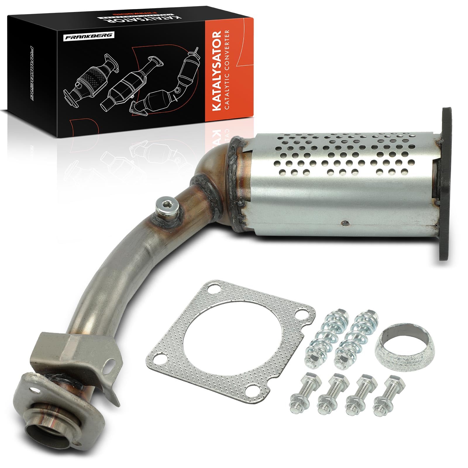 Frankberg Convertisseur catalytique essence 1731KS | Compatible avec: 206 SW 2E/K, berline 206, 206+ 2L 2M, 206 Hatchback 2A/C