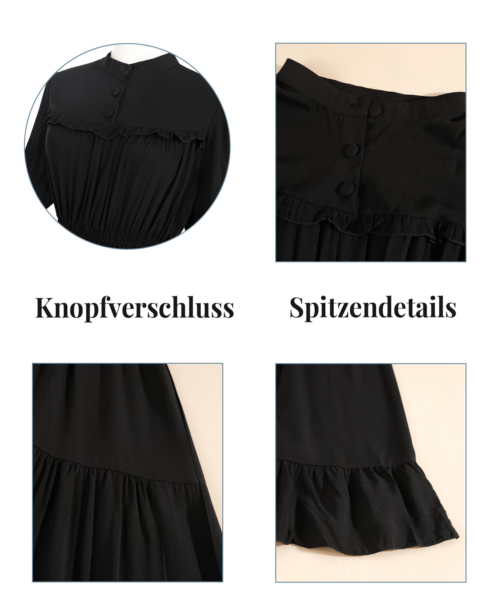 Renaissance Kleid Mittelalter Kleidung Damen Vintage Kleider Damen Kleid Kurzarm Viktorianisches Kleider Mittelalter Kleidung Polyester Baumwolle Kurzarm