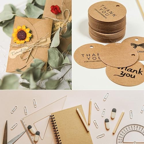 Vista 4 de Papel kraft, cartulina Kraft para artes, manualidades, oficina, 70 hojas de 8.5 x 11 pulgadas, papel kraft de 180 GSM Papel Kraft-70pcs