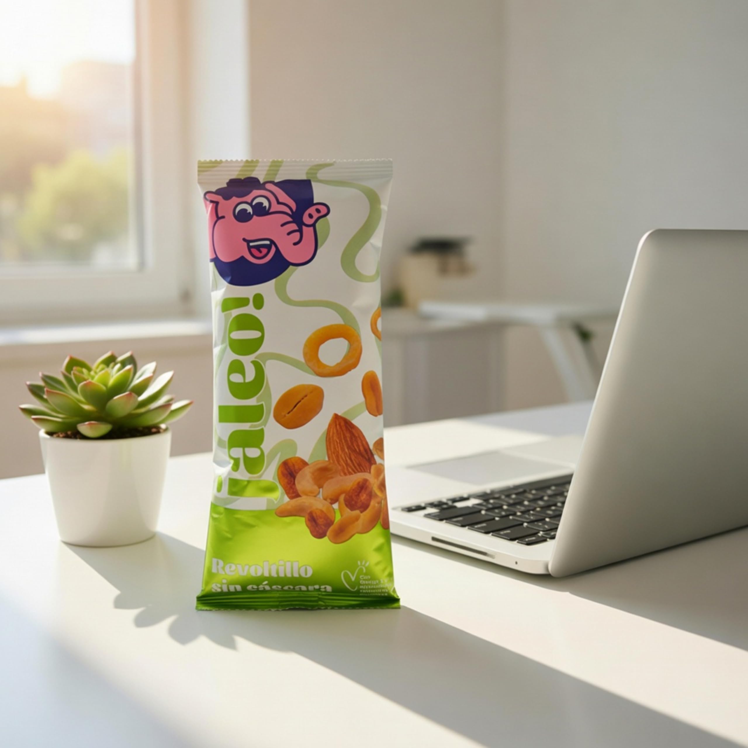 Cocktail de Frutos Secos Sin Cáscara · El Elefante Rosa Desde 1985 · Caja Expositora 12 Uds 90g · Aperitivos y Fiestas